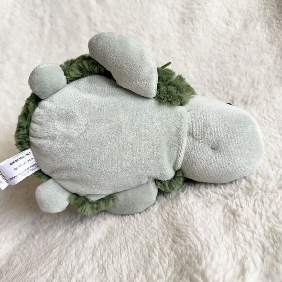 Aurora Cactus Kingdom Turtle Small 8” Stuffed Animal Plush Green - Picture 5 of 6